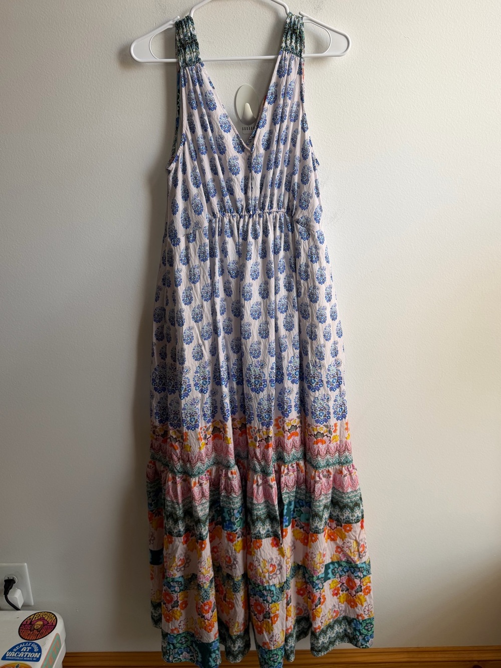 Anthropologie Gathered Maxi Dress - Picture 7 of 9